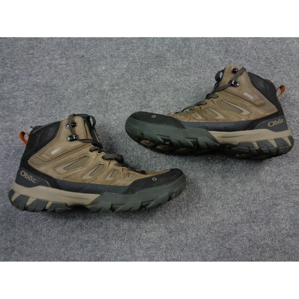 Oboz Sawtooth X Mid 11.5 B-DRY Men's Hiking Boots Waterproof Canteen